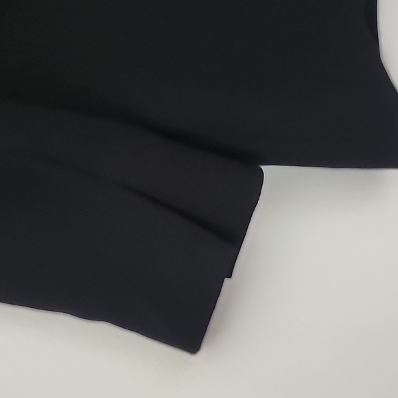 Zara Black Mid Lenght Lapel Collar Basic Blazer Jacket Size Small - Picture 13 of 16